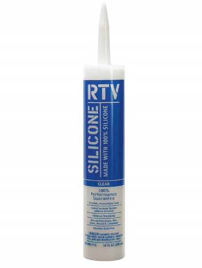 GE Silicone Sealant / Caulk - 10.1 oz Clear