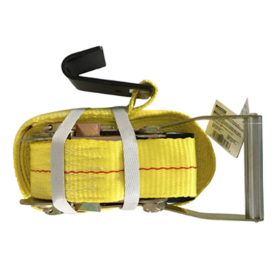 Ratchet Strap / Tie Down Strap with Flat Hook 2" x 27'