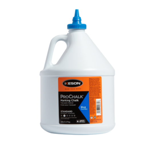 Keson 5 lb Blue #1 Standard Marking Chalk