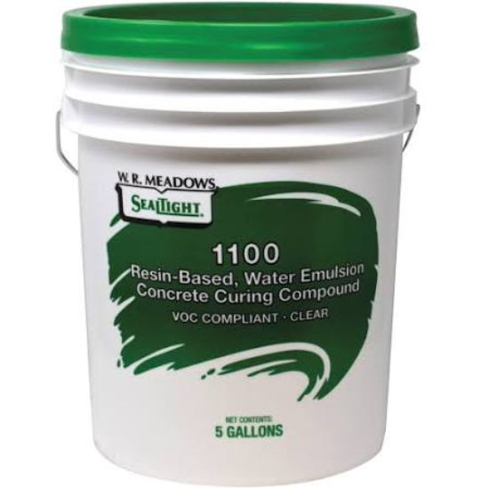 WR Meadows 1100 Clear Concrete Cure with Dye - 5 Gallon