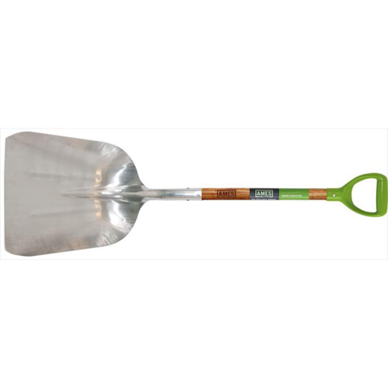 Ames Aluminum D-Handle Scoop Shovel