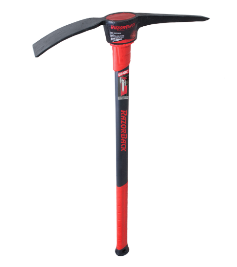 RazorBack Pick Mattock with Fiberglass Handle - 5 lb