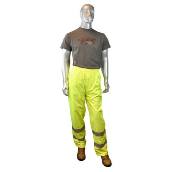 Radians Green Class 3 Reflective Rain Pants - XL