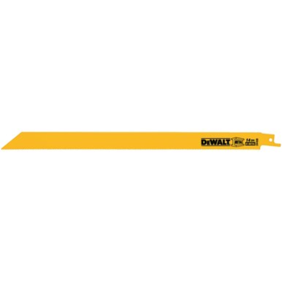 Dewalt Sawzall Blade 12" x 14TPI - 5/Pack