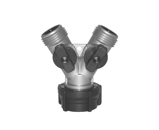 Garden Hose Y Adapter 3/4"