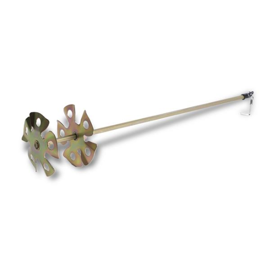 Marshalltown 5" 2-Wheel Adjustable Fan Blade Mixer