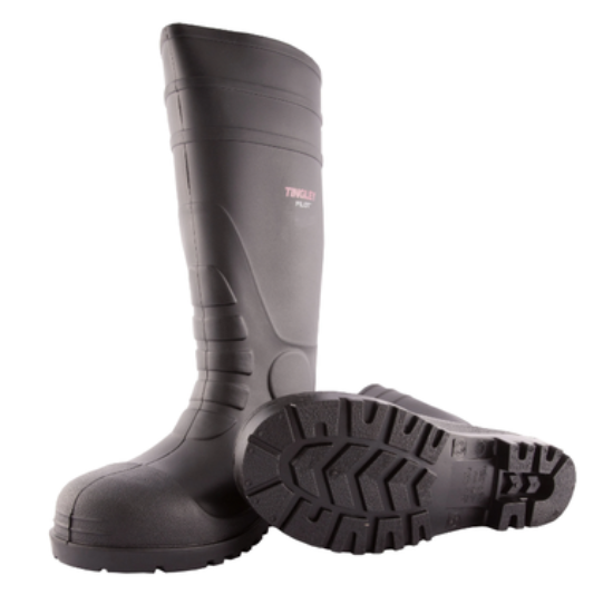 Rubber Work Boots / Rain Boots - Size 11