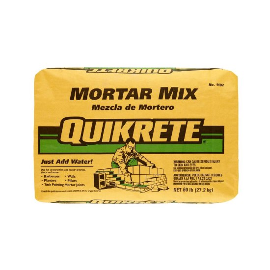 Quikrete Type N Mortar Mix - 60 lb - 56/plt