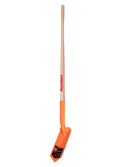 RazorBack Trench Shovel with Wood Handle - 4"