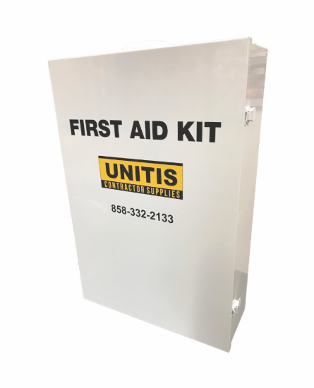 First Aid Kit - 200 Person - 4 Shelf - Metal