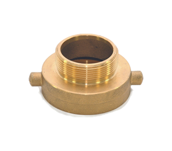 Fire Hose Adapter - 1-1/2" M Fire Hose to 2-1/2" F Hydrant NST