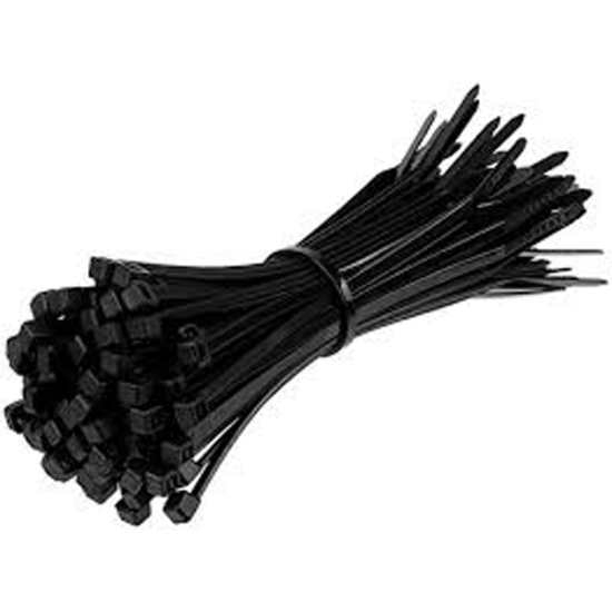Zip Tie 18" Black - 50/pack