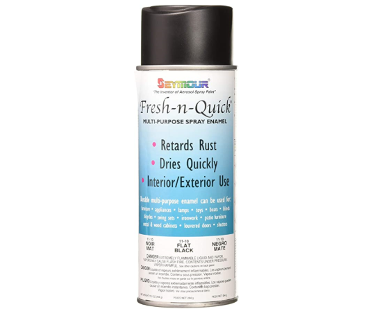 Seymour Spray Paint - Flat Black