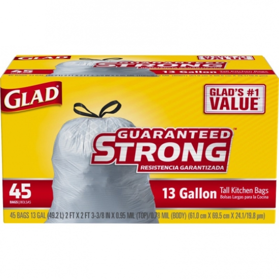 Trash Bags - 13 Gallon Kitchen Size