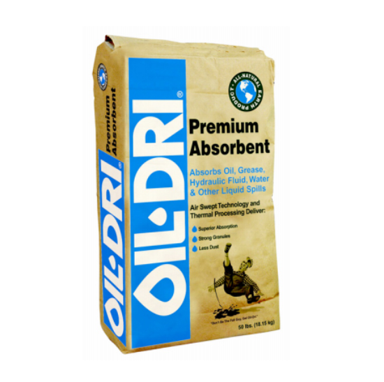 Oil Absorbent / Kitty Litter - 50lb bag