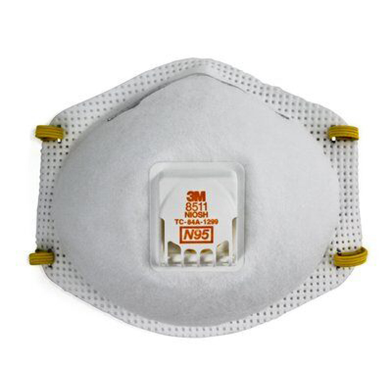 3M N95 Respirator with Exhalation Valve - 10 per box
