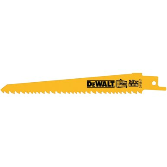Dewalt Sawzall Blade - 6" x 5/8TPI - 25/Pack