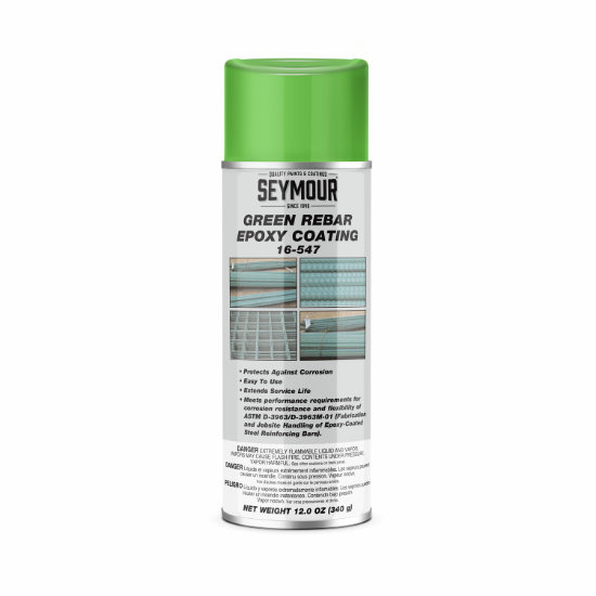 Seymour Rebar Epoxy Coating Spray - Green - 16 oz