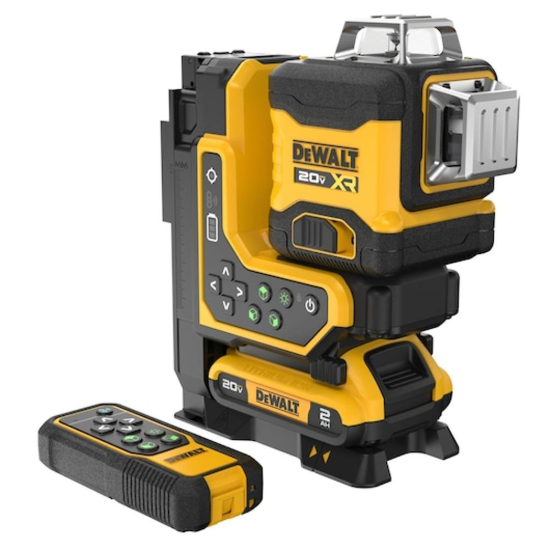 Dewalt 20V MAX XR Remote Control 360 Line Laser Kit