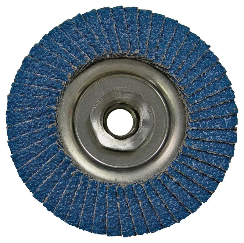 Vortec Pro 30829 Flap Disc, 4-1/2 in Dia, 5/8-11 Arbor, Non-Woven, 60 Grit, Medium, Zirconium Alumina Abrasive