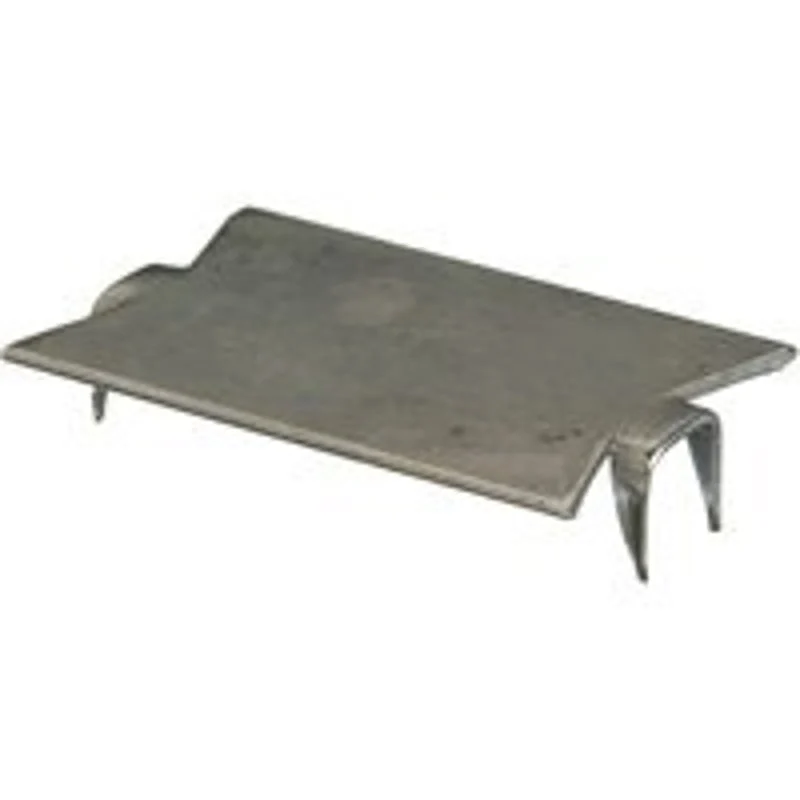 Halex 62800 Nail Plate, 1-1/2 in L, 2-1/2 in W, Aluminum, Each, Pack of 200