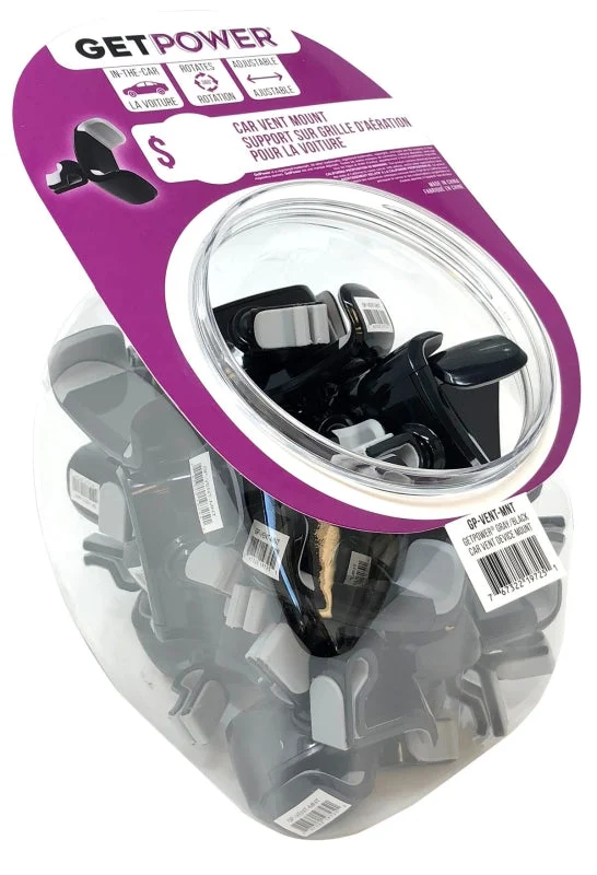 GetPower CWP-USBBOWL-VM Adjustable Car Vent Device Mount