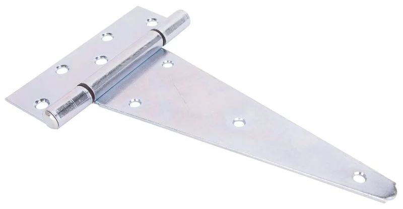 ProSource HTH-Z10-013L T-Hinge, Steel, Zinc, Fixed Pin, 180 deg Range of Motion, 70 (Pc) lb, Pack of 5