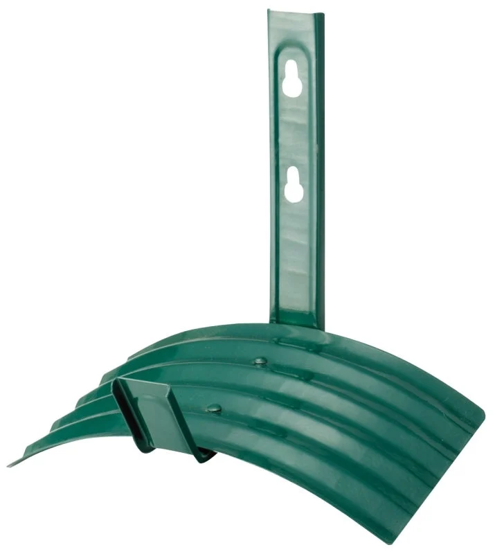 Landscapers Select GB-5227-3L Heavy-Duty Hose Hanger, 60 ft, Metal, Matte Green, Powder-Coated, Wall