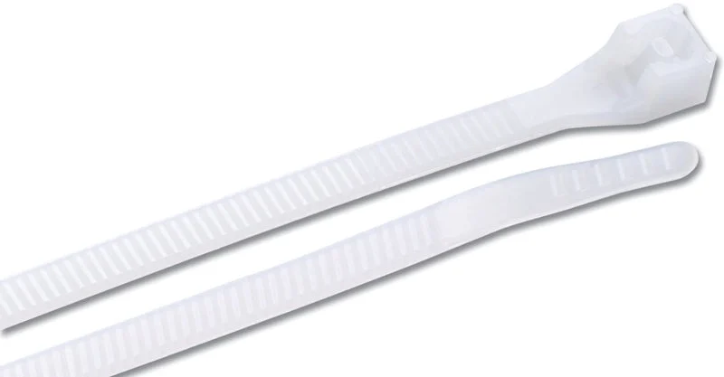 Gardner Bender 46-315 Cable Tie, 0.3 in Max Bundle Dia, Double-Lock Locking, 6/6 Nylon, Natural, 14 in L, 100/PK