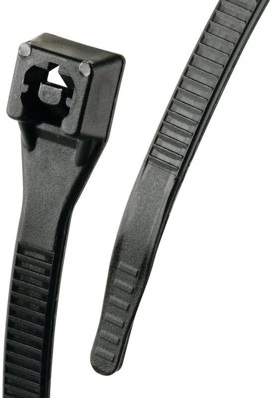 Gardner Bender Xtreme KIT Cable Tie, Nylon, Black, 11 in L, 100/PK