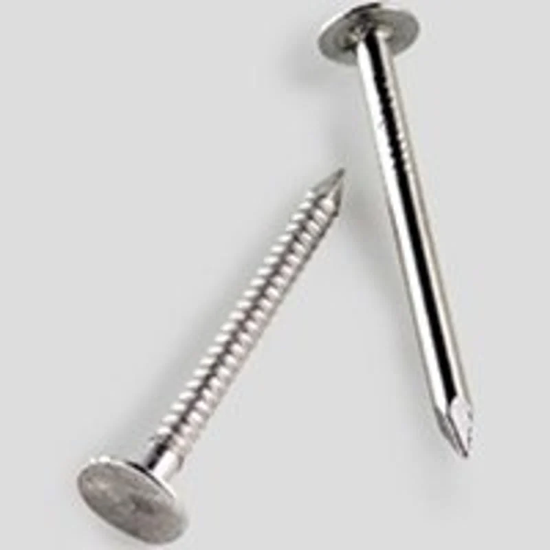Simpson Strong-Tie S410ARN5 Roofing Nail, 4D Penny, 1-1/2 in L, Full Round Head, Stainless Steel, 10 ga