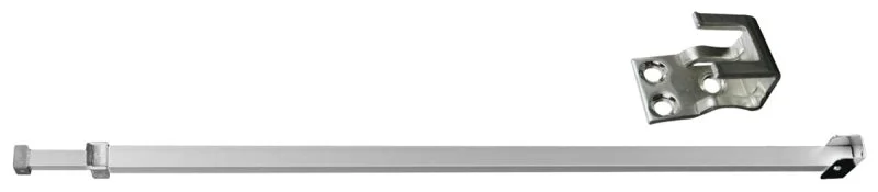 Prime-Line U 9920 Security Bar, Aluminum, Anodized