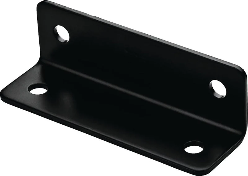 National Hardware 1212BC Series N351-484 Corner Brace, 1.6 in L, 5 in W, 1.6 in H, Steel, Powder-Coated, Pack of 5