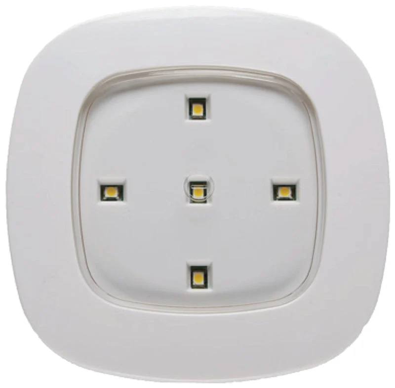 Fulcrum 30020-308 Remote Control Light, 120 VAC, AA Battery, 5-Lamp, LED Lamp, 35 Lumens, White