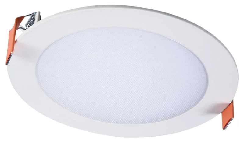 Halo HLB6 Series HLB6099FS1EMWR Downlight, 16 W, 120 V, 1-Lamp, LED Lamp, Aluminum, White