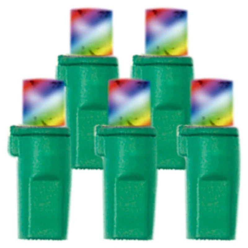 Hometown Holidays 2355-77/U17E114A Color Changing Light Set, 5.4 W, 50-Lamp, LED, Multi-Color, 25,000 hr Average Life