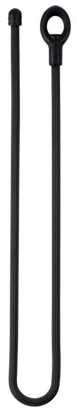Gear Tie Loopable GLL24-01-2R6 Twist Tie, Rubber, Black, 24.7 in L, Pack of 6