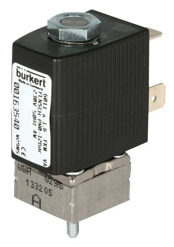 Solenoid Valve 20x20 mm SFB flange NC Stainless steel FKM 0-6bar/87psi 24VDC 6011 210790