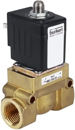 Solenoid Valve G1/2'' NC Brass PTFE 1-50bar/15-725psi 110VAC/DC ATEX 5404 20002130