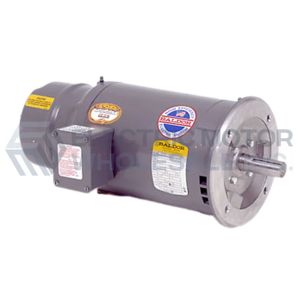 3HP BALDOR 1760RPM 182TC OPEN 3PH BRAKE MOTOR VBM3211T