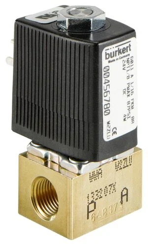 Solenoid Valve G1/8'' NC Brass EPDM 0-6bar/87psi 12VDC 6011 386515