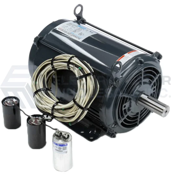10HP LEESON 1730RPM 215TVZ DPAO 1PH TOBACCO BARN MOTOR 140816.00