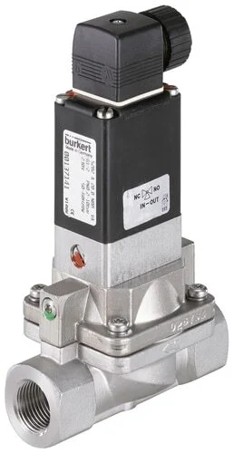 Solenoid Valve G1'' NO Stainless steel FKM 0.2-10bar/3-145psi 24VDC Anti-Waterhammer 5282 355919