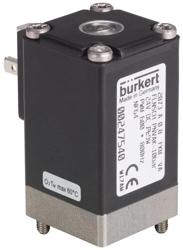 Solenoid Valve 32x32 mm SFB flange NC Stainless steel FKM -0.5-0.5bar/-7-7psi 24VDC Oxygen Fat/Oil Free 2873 304705