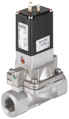 Solenoid Valve 50 mm Flange NC Brass NBR 0.2-16bar/3-232psi 24VDC Anti-Waterhammer 5282 355274