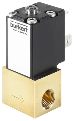 Solenoid Valve G1/8'' NC Brass FKM -1-8bar/-15-116psi 24VDC 2871 328096