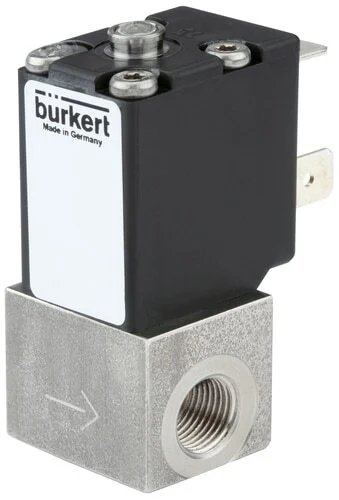 Solenoid Valve G1/8'' NC Stainless steel FKM -1-6bar/-15-87psi 24VDC 2871 373031