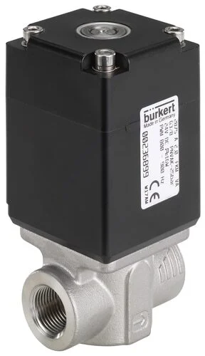 Solenoid Valve NPT 1/2'' NC Stainless steel EPDM -1-9bar/-15-131psi 24VAC/DC Oxygen Fat/Oil Free ATEX 2875 362806