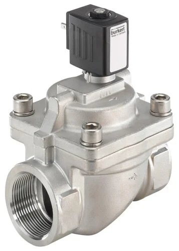Solenoid Valve NPT 1'' NO Stainless steel EPDM 0.2-16bar/3-232psi 24VDC Anti-Waterhammer 6281 348589