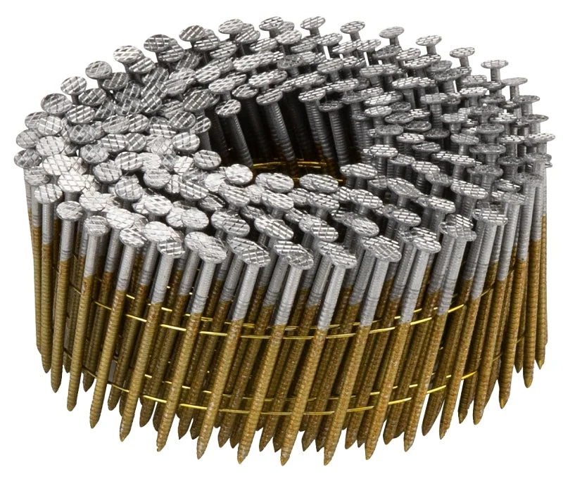 ProFIT 0640131 Siding Nail, 0.093 in, 2 in L, Stainless Steel, Round Head, Ring Shank